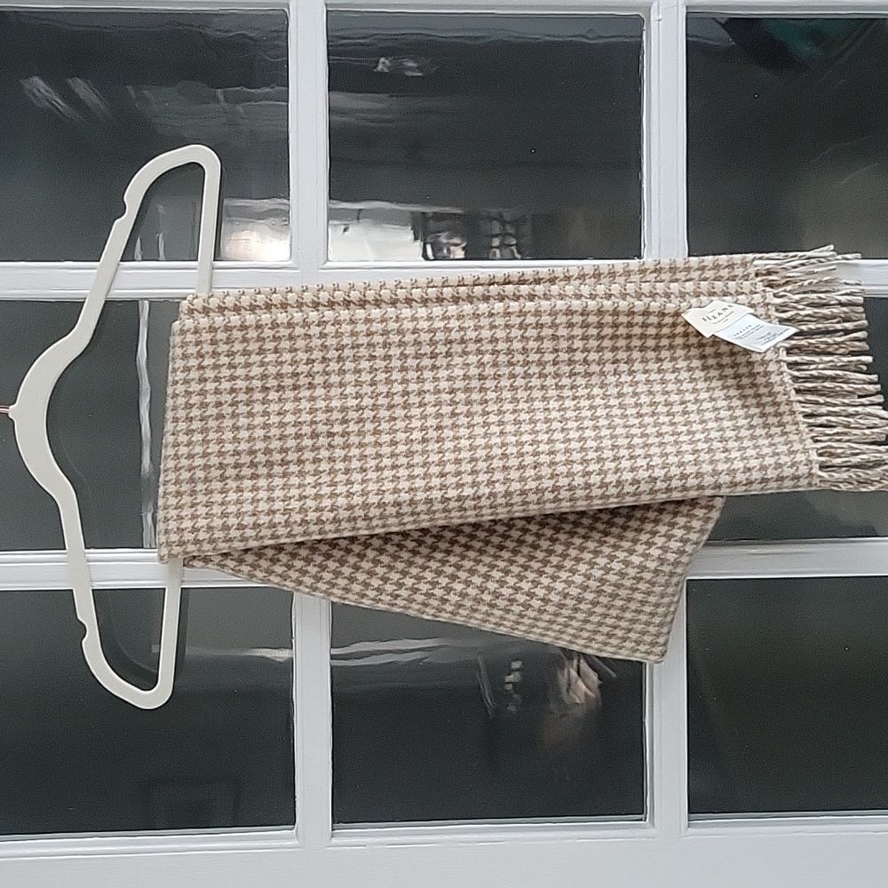 Sezane Seraphine Scarf - Mocha-ecru